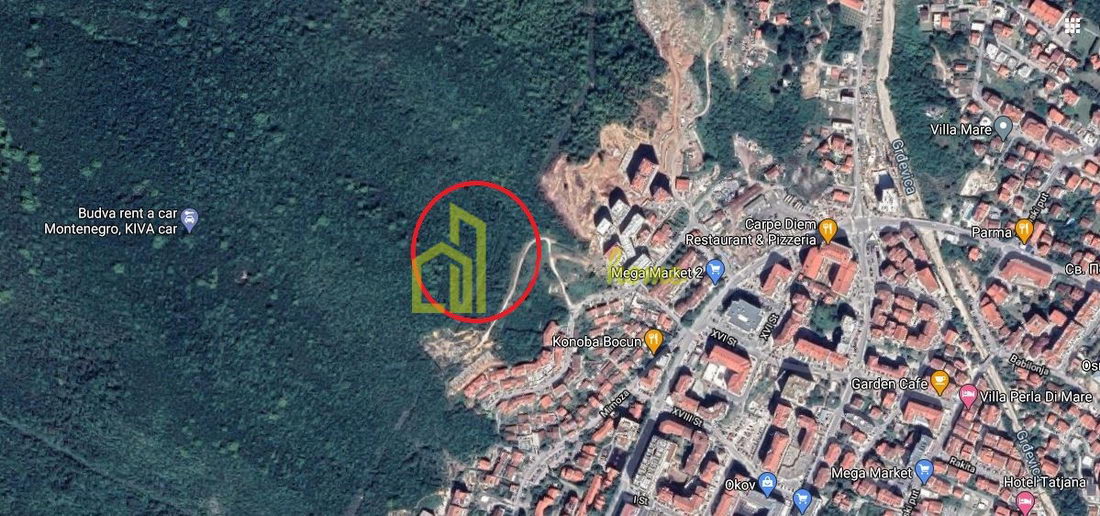 Plac 8135m2, Dubovica, Budva